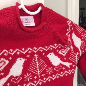 Hanna holiday/winter sweater. Size 90.